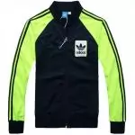 homme adidas vestes nouvelles promotions exquis mode casual bleu vert